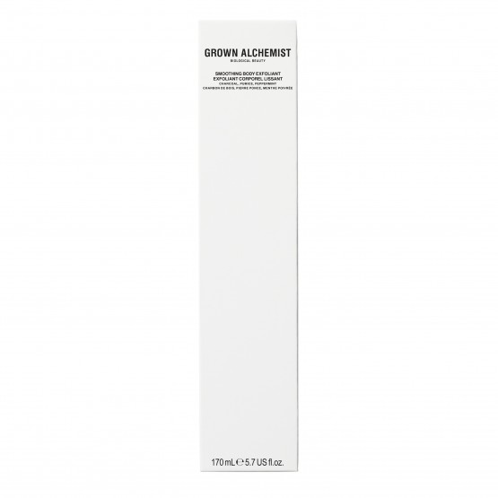 Grown Alchemist Smoothing Body Exfoliant Scrub - Антицелюлітний ексфоліант для ідеального тіла М'ята, Пемза, Каолінова глина, 170 мл