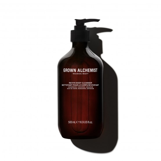Grown Alchemist Revive Body Cleanser - Відновлюючий Гель для тіла Герань, Мандарин, Кедр, 500 мл