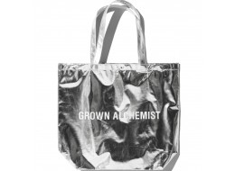 Grown Alchemist Silver Recyclable Tote Bag - Брендова срібна сумка з парашутної тканини