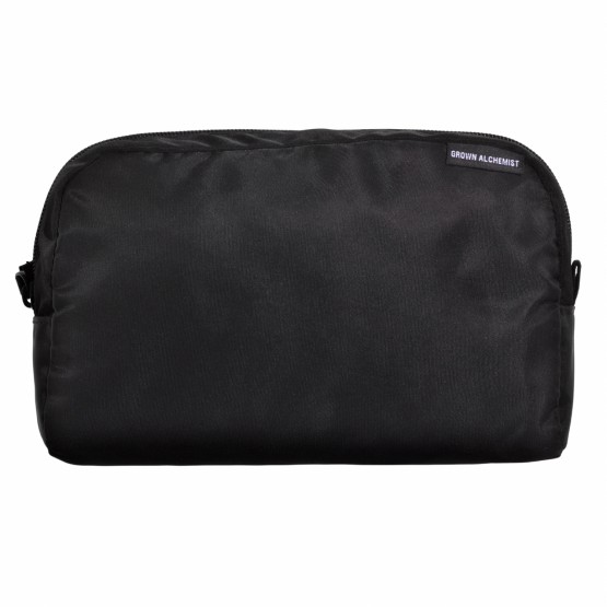 Grown Alchemist Black cosmetic bag - Косметичка чорна без наповнення