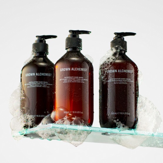 Grown Alchemist Restorative Hand Cream - Відновлюючий Крем для рук Ваніль, Апельсинова цедра, 500 мл