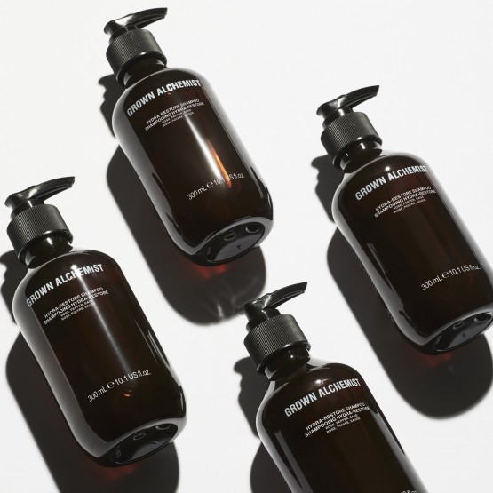 Grown Alchemist Hydra-Restore Shampoo - Відновлюючий зволожуючий шампунь, 300 мл