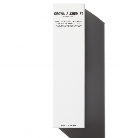 Grown Alchemist Hydra-Restore Cream Cleanser - Зволожуючий очисник кремової текстури Листя Оливок і Подорожника, 100 мл