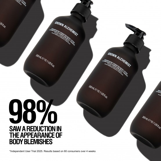Grown Alchemist Resurfacing Targeted Body Lotion - Лосьйон для регенерації та вирівнювання мікрорельєфу тіла, 300 мл