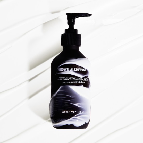 Grown Alchemist Resurfacing Targeted Body Lotion - Лосьйон для регенерації та вирівнювання мікрорельєфу тіла, 300 мл