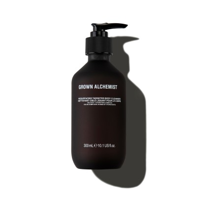 Grown Alchemist Resurfacing Targeted Body Cleanser - Гель глибокого очищення для  шовковистої гладкості шкіри, 300 мл