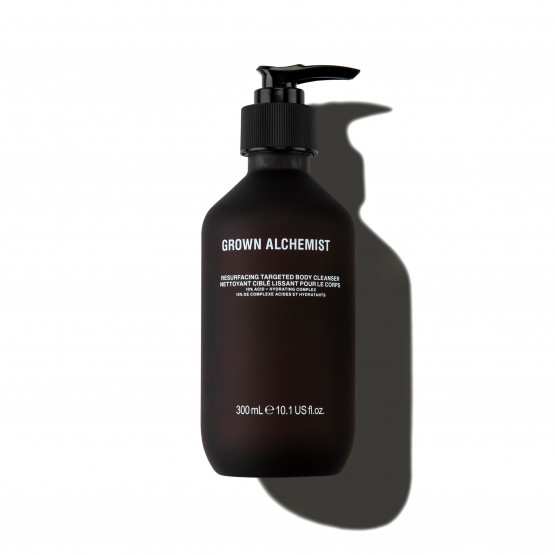 Grown Alchemist Resurfacing Targeted Body Cleanser - Гель глибокого очищення для  шовковистої гладкості шкіри, 300 мл