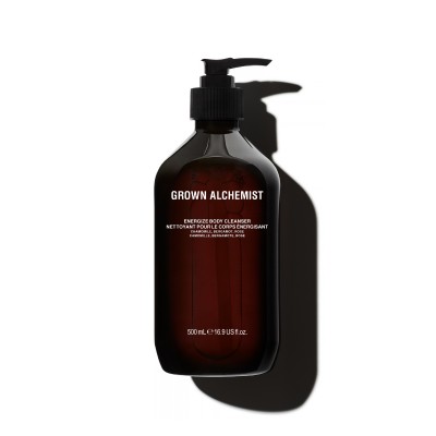 Grown Alchemist Energize Body Cleanser - Енергізуючий гель для тіла Ромашка, Бергамот, Троянда, 500 мл