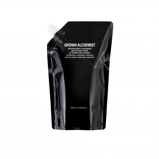 Grown Alchemist Revive Body Cleanser Refill - Відновлюючий Гель для тіла Герань, Мандарин, Кедр (рефіл-наповнювач), 1 л