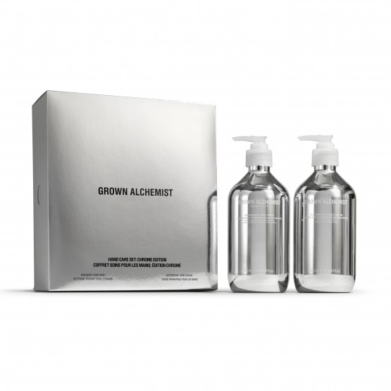 Grown Alchemist Hand Care Set: Chrome Edition - Лімітований дует для догляду за руками у хромованому дизайні