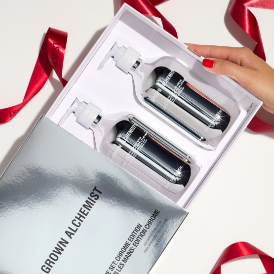 Grown Alchemist Hand Care Set: Chrome Edition - Лімітований дует для догляду за руками у хромованому дизайні