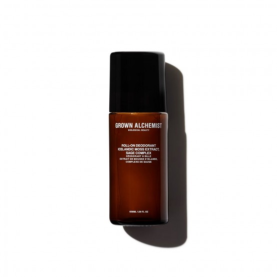 Grown Alchemist Roll-On Deodorant - Роликовий дезодорант антиперспірант Ісландський мох, Шавлія, 50 мл