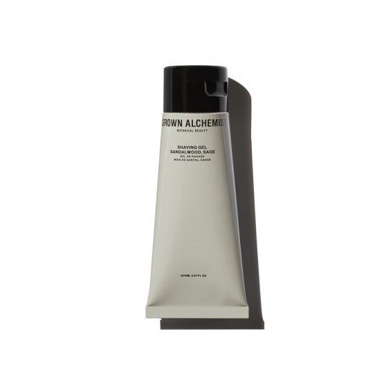 Grown Alchemist Shaving Gel - Гель для бриття Сандал, Шавлія, 75 мл